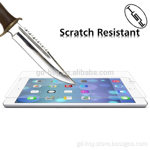 HUYSHE scratch resisitant tempered glass screen 9H protector for Apple ipad mini 4
